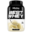 BEST WHEY - POTE / 900G - VANILLA CREAM / ATLHETICA NUTRITION / PROTEINA - Mundo das Vitaminas