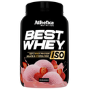 BEST WHEY ISO - POTE / 900G - MORANGO / ATLHETICA NUTRITION / PROTEINA - Mundo das Vitaminas
