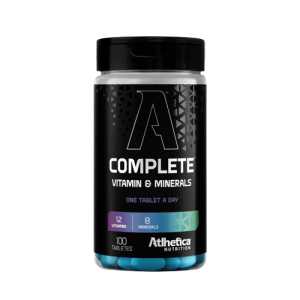 COMPLETE VITAMIN & MINERAL / 100 TABS / ATLHETICA NUTRITION / VITAMINA - MINERAL