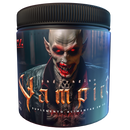 VAMPIRE BLACK - POTE / 140G - MORANGO (DEVILS BLOOD) / TA SUPLEMENTOS / PRE-TREINO - Mundo das Vitaminas