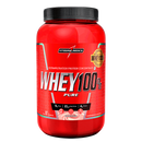 WHEY 100% PURE - REFIL / 900G - MORANGO / INTEGRALMEDICA / PROTEINA - Mundo das Vitaminas